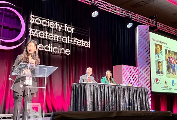 Stanford researchers share new findings on preeclampsia pathogenesis, the effects of wildfires on preterm birth and hypertensive disorders at SMFM23